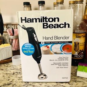 Hamilton Beach Hand Blender Mixer EUC